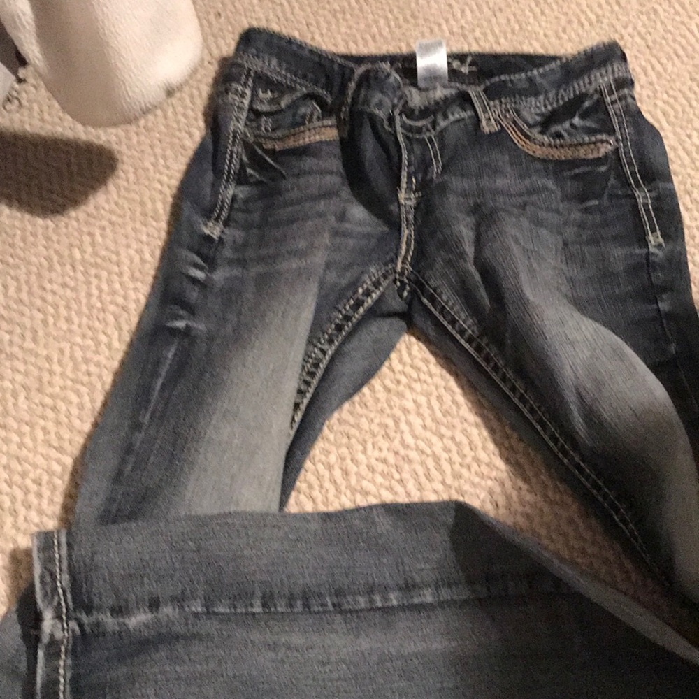 Maurices bootcut jeans size 3/4